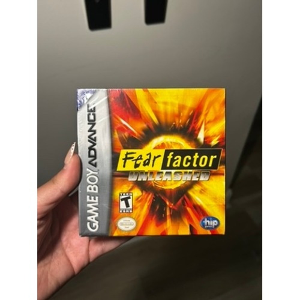 Fear Factor Unleashed Nintendo Game Boy Advance GBA New Factory Sealed Hip Games